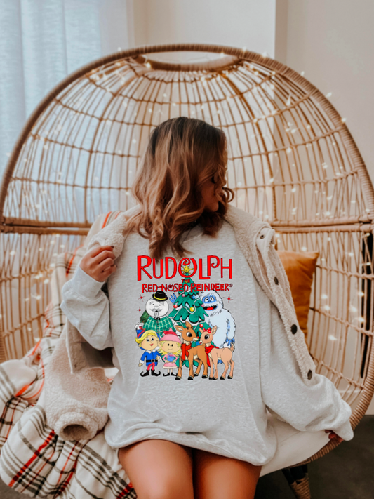 Rudolph Christmas crewneck sweatshirt