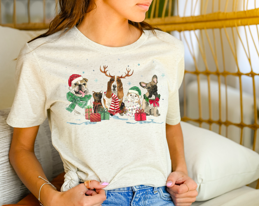 Christmas Pets short sleeve