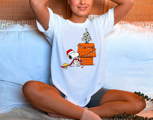 Snoopy Christmas short sleeve