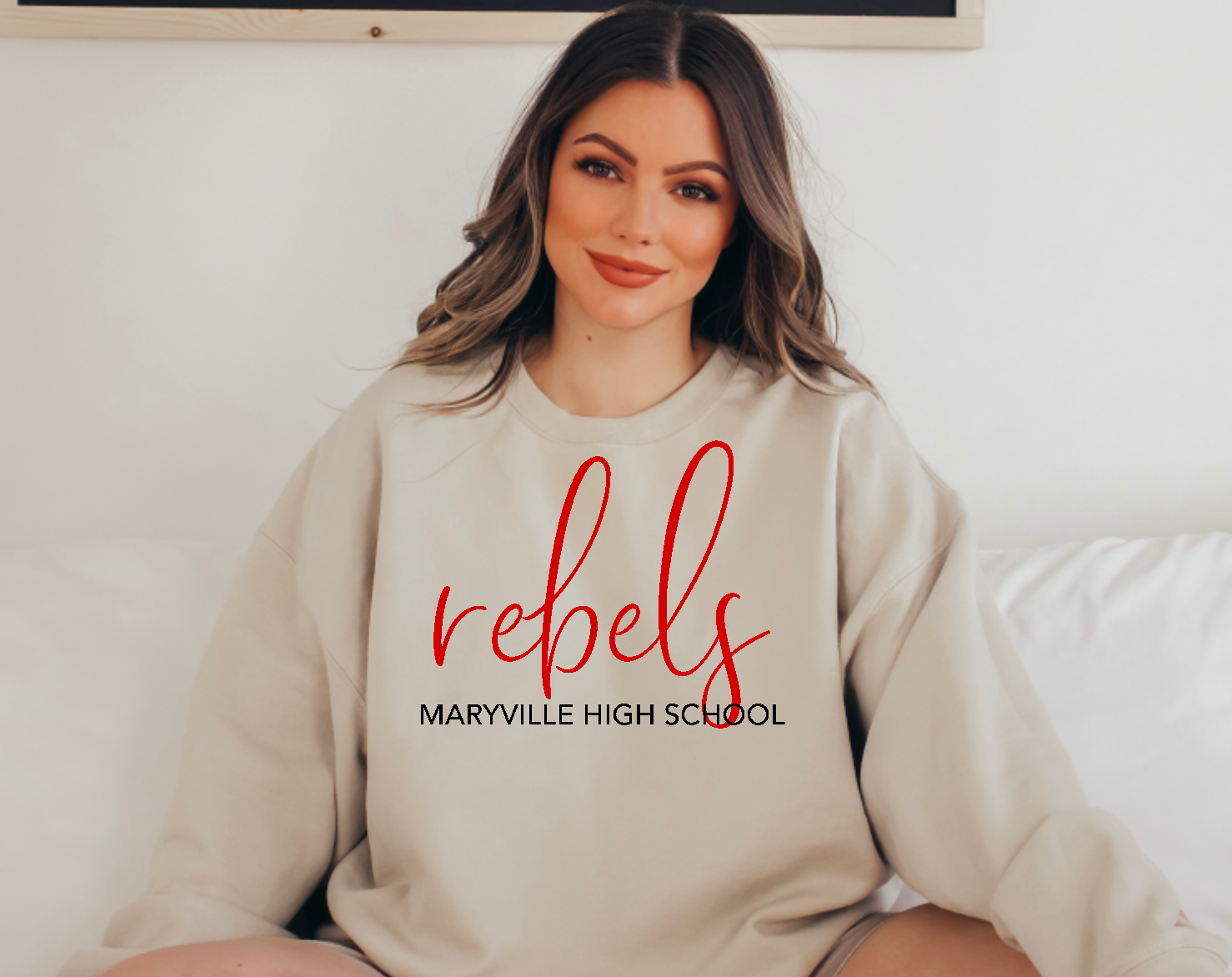Maryville High School Rebels Crewneck Sweatshirt