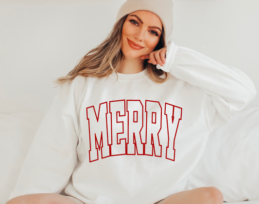 Merry crewneck sweatshirt