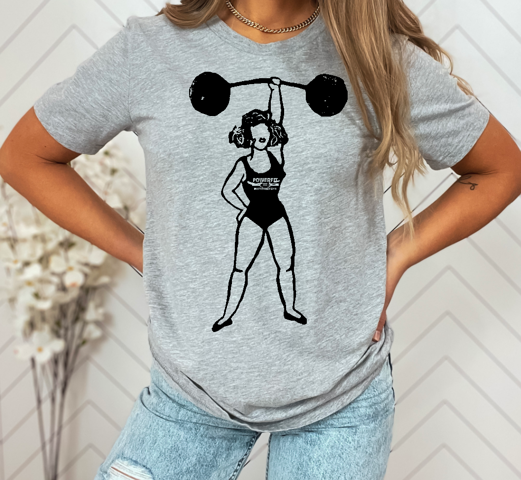 Vintage Lifting Woman short sleeve