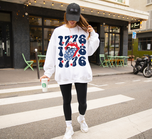 Rock Style 1776 Crewneck Sweatshirt