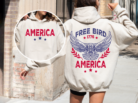 Free Bird 1776 Hoodie