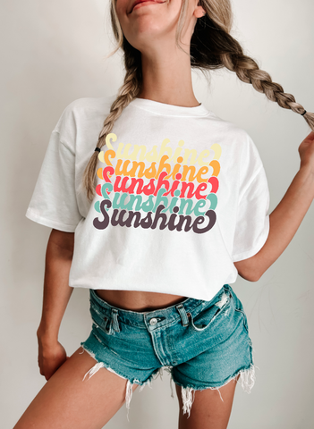 Sunshine Crop Tee