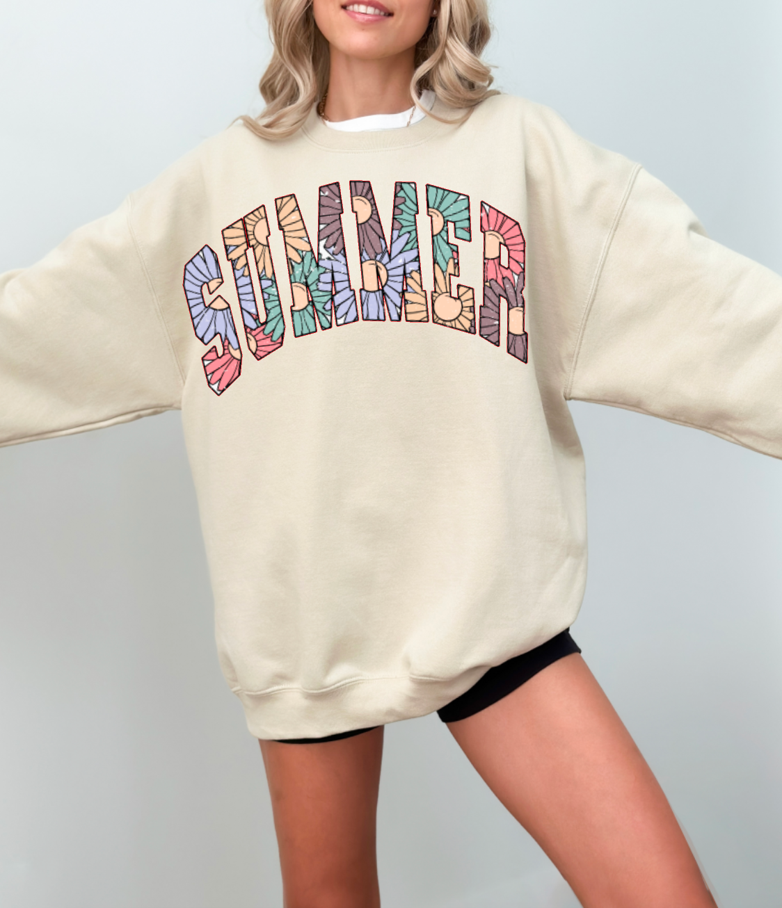 Summer Crewneck Sweatshirt