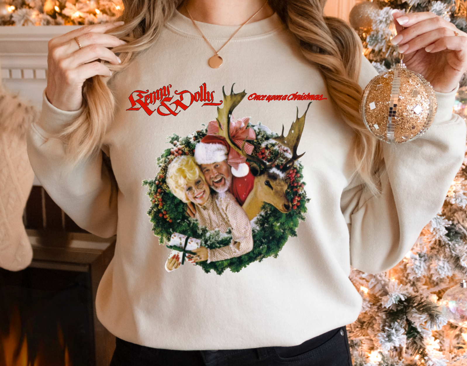 Kenny and Dolly Crewneck Sweatshirt