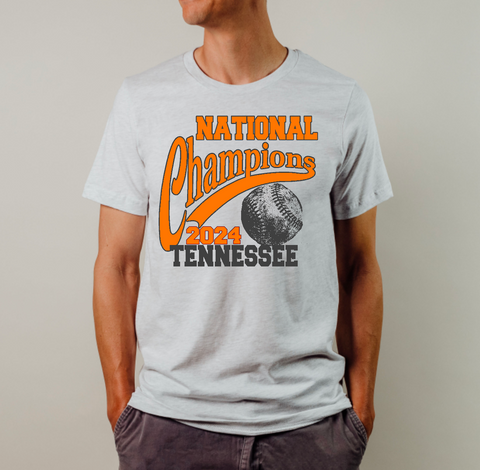 TN Baseball National Champions Short Sleeve