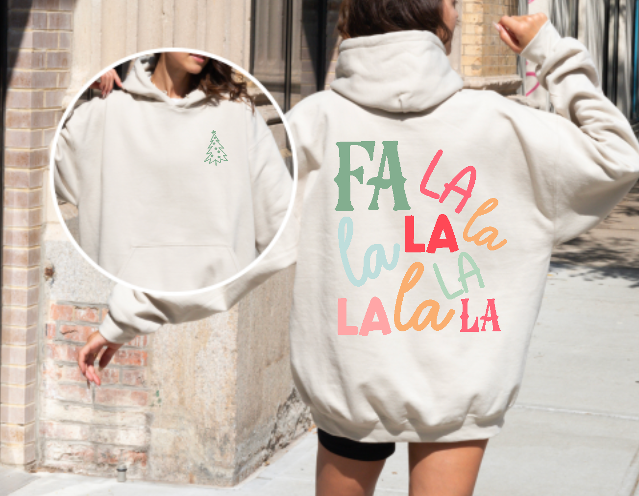 Fa la la la Hoodie