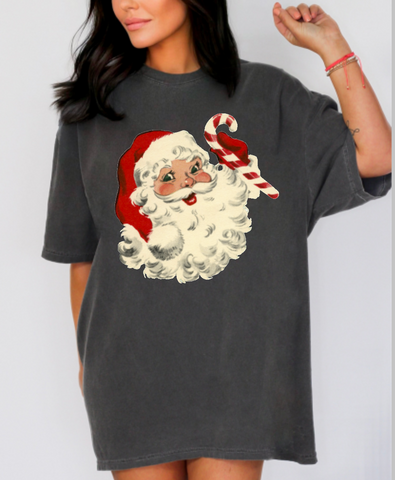 Vintage Santa Comfort Colors short sleeve