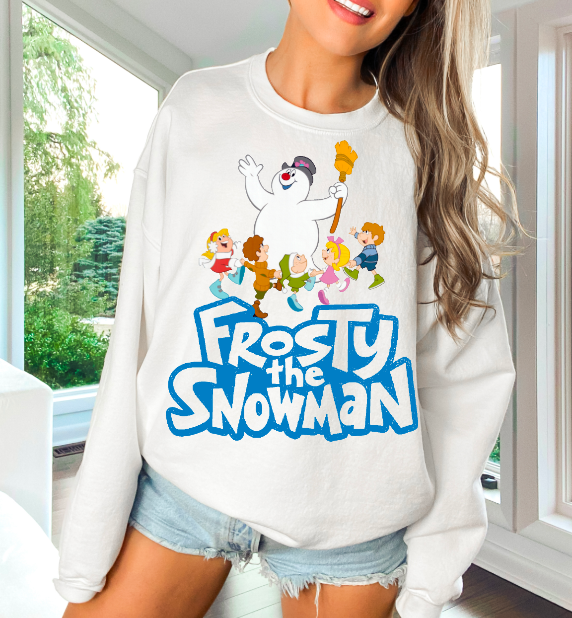 Frosty the Snowman Crewneck Sweatshirt