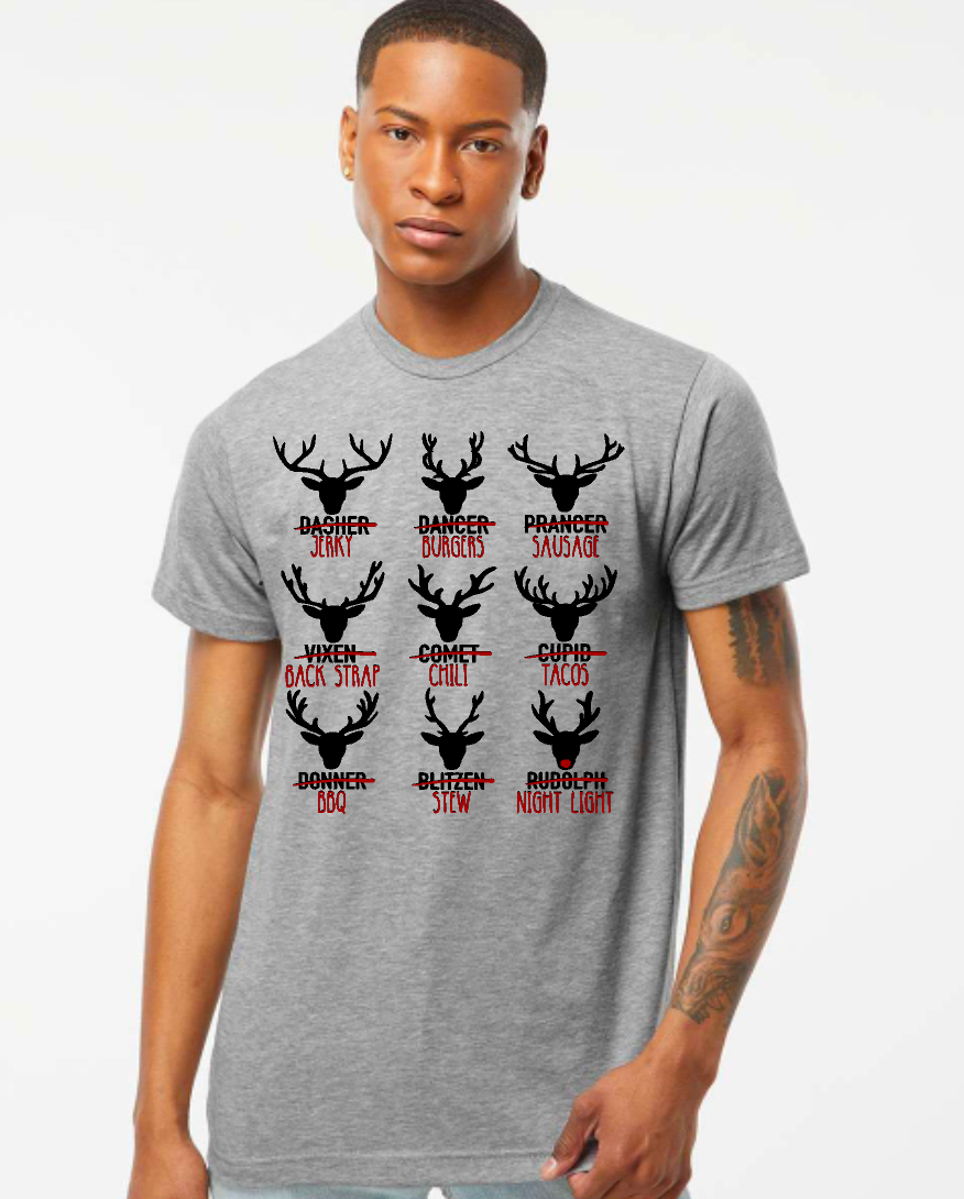 Reindeer treats short sleeve