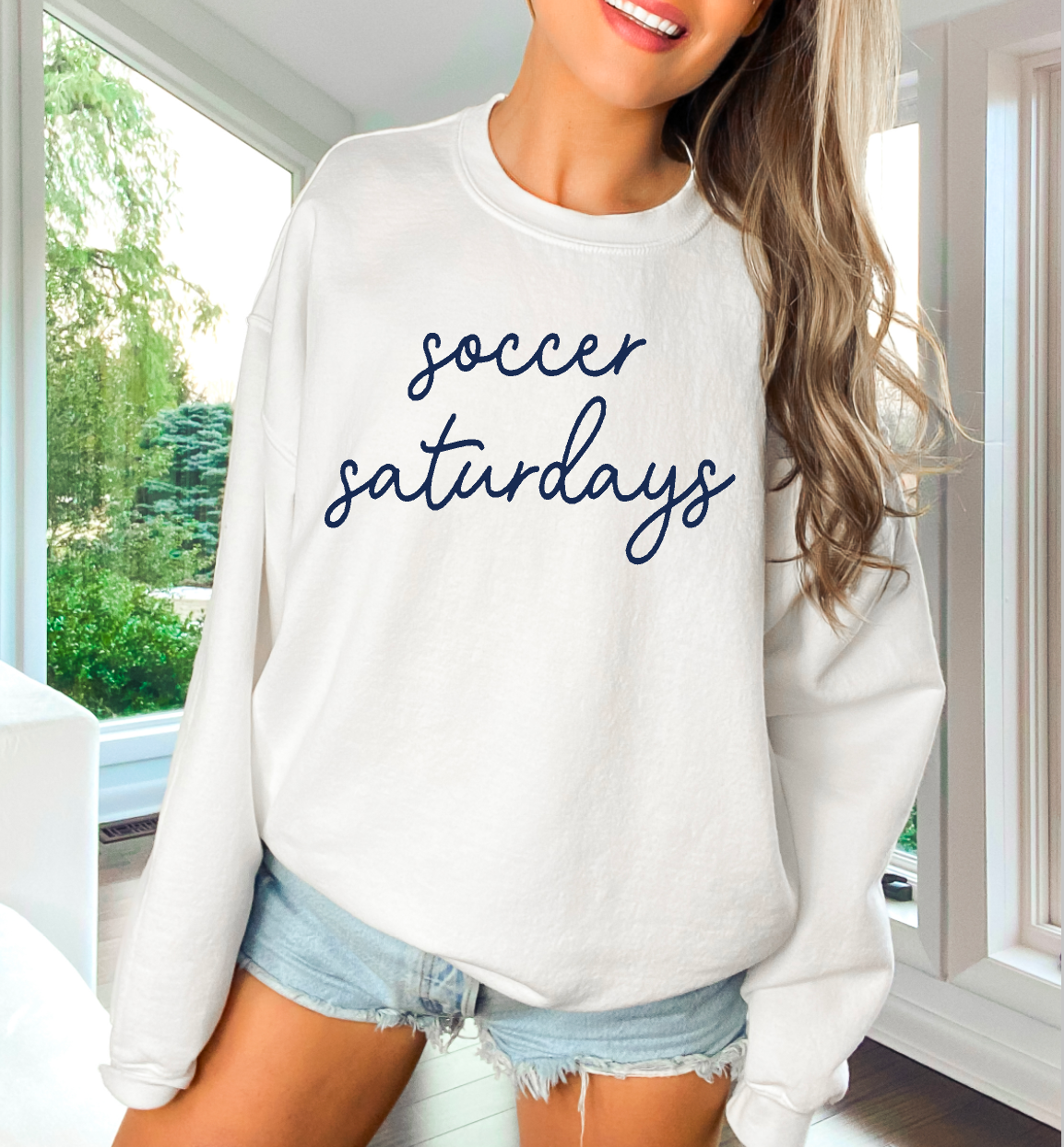 Soccer Saturdays Crewneck Sweatshirt