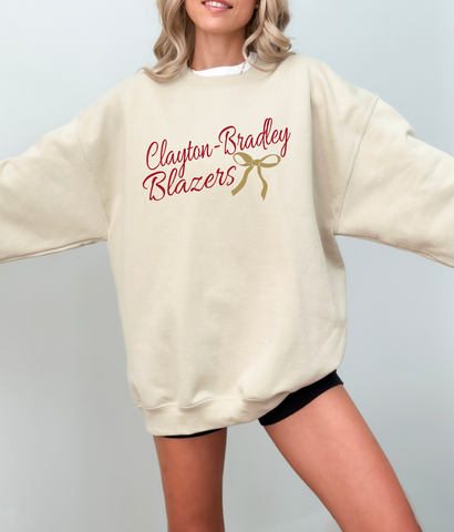 Clayton Bradley Bow Crewneck Sweatshirt