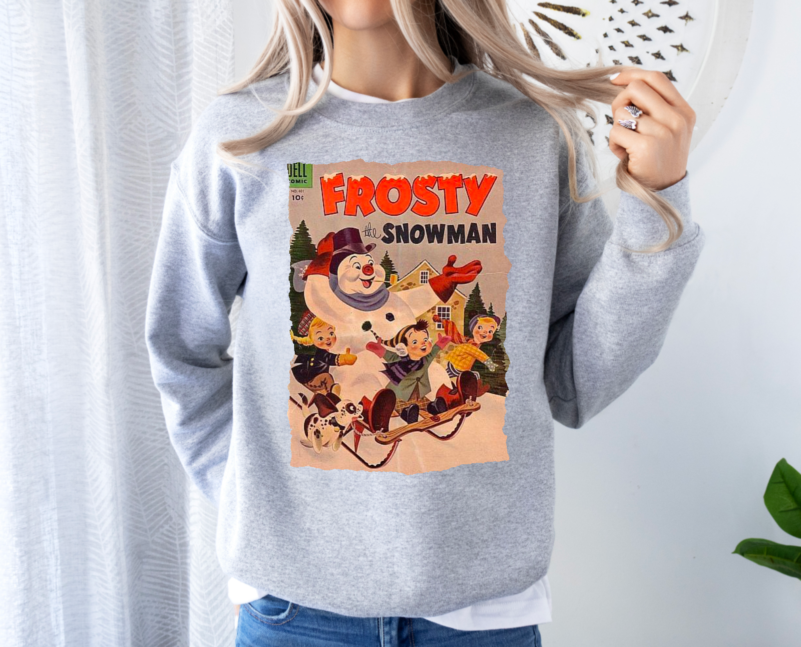 Vintage Frosty Crewneck Sweatshirt