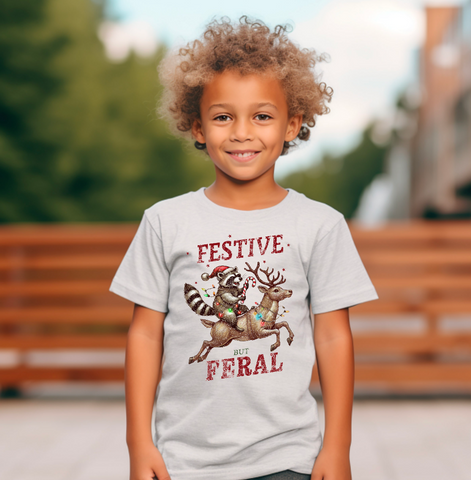 YOUTH Festive but Feral Short Sleeve