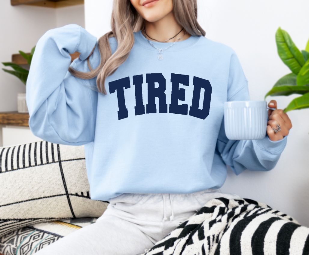 Tired Crewneck Sweatshirt