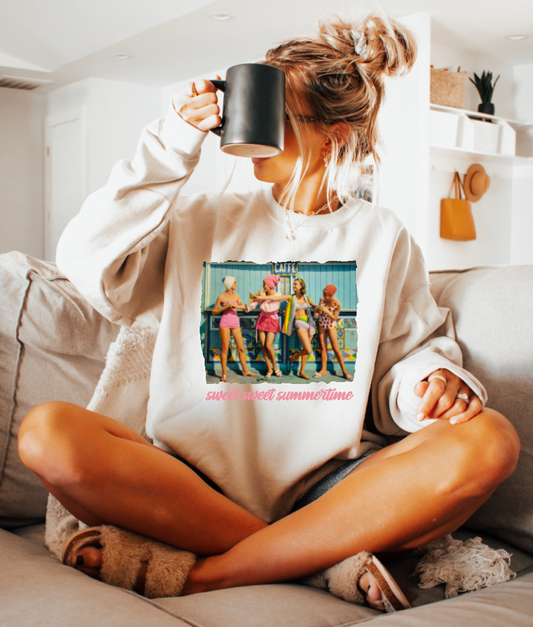 Sweet Sweet Summertime Crewneck Sweatshirt
