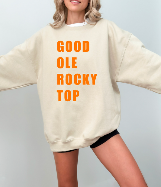Good Ole Rocky Top Crewneck Sweatshirt