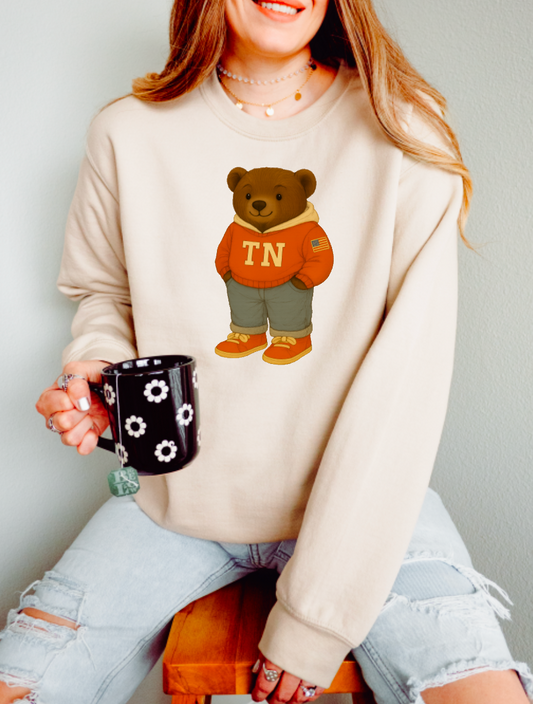 Tennessee Bear Crewneck Sweatshirt