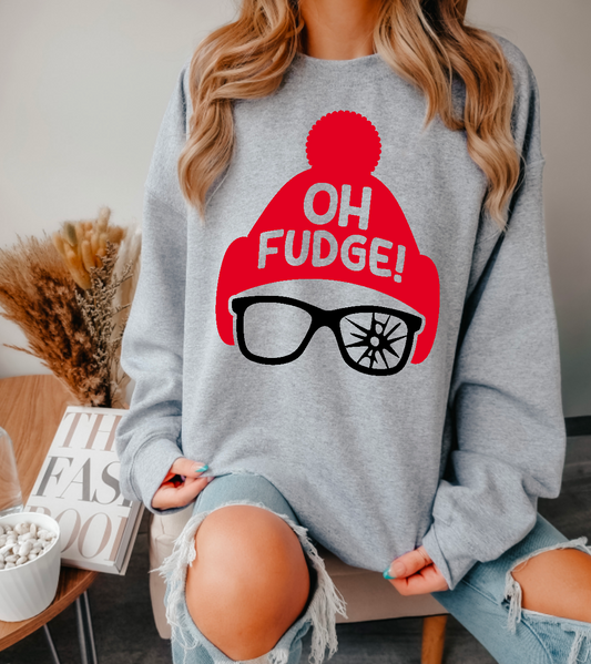 Christmas Story Fudge crewneck sweatshirt