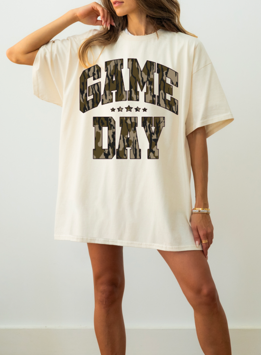 Camo Game Day Comfort Colors