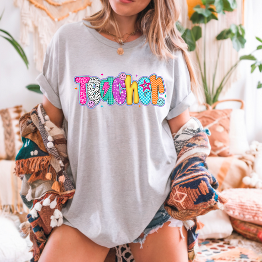 Teacher short sleeve