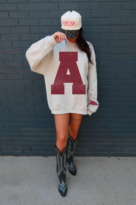 Alcoa A Varsity Crewneck Sweatshirt