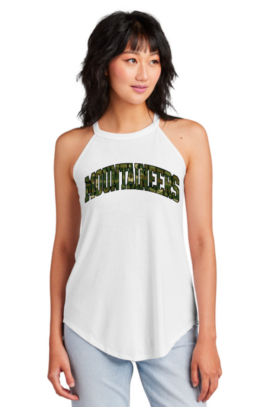 Camo Mountaineers High Neck Tank