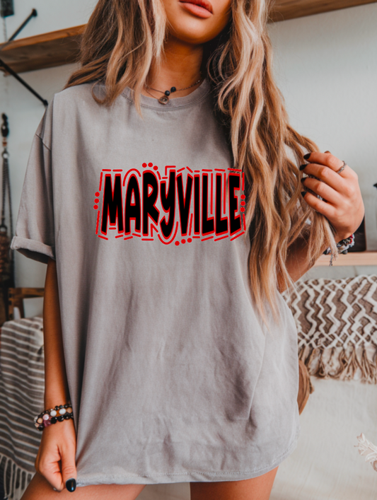 Maryville Doodle Comfort Colors Short Sleeve