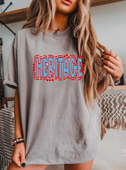 Heritage Doodle Comfort Colors Short Sleeve