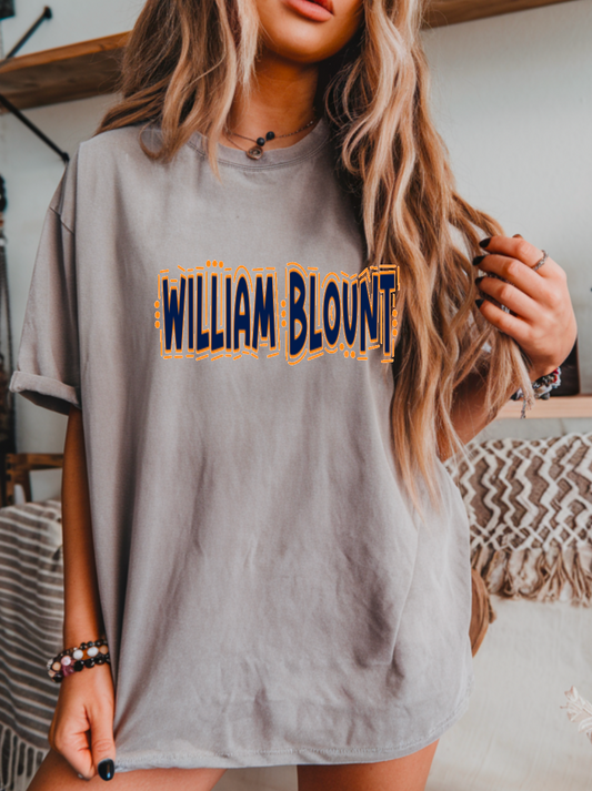 William Blount  Doodle Comfort Colors Short Sleeve