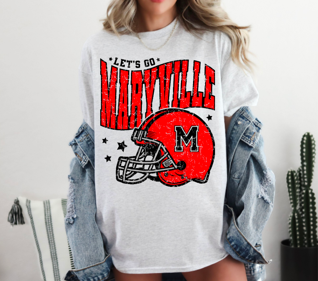 Let's Go Maryville Helmet Short Sleeve