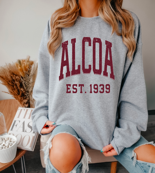 Alcoa Est 1939 Crewneck Sweatshirt