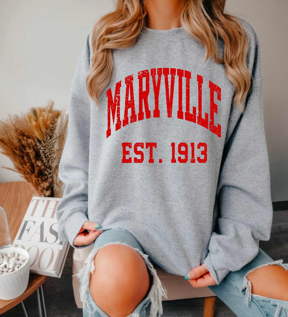 Maryville Est 1913 Crewneck Sweatshirt