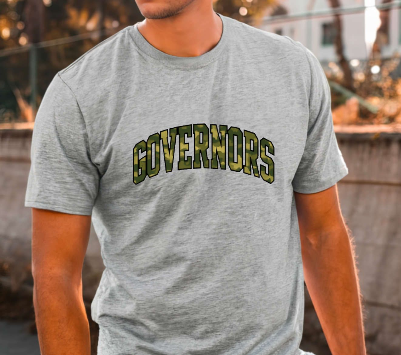 Camo Governors Short Sleeve