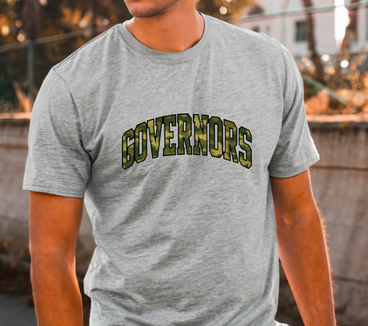 Camo Governors Short Sleeve