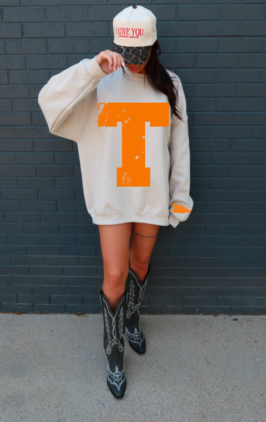 Tennessee T Crewneck Sweatshirt