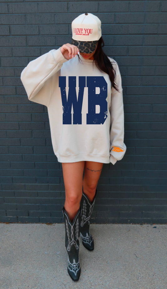 William Blount WB Varsity Crewneck Sweatshirt