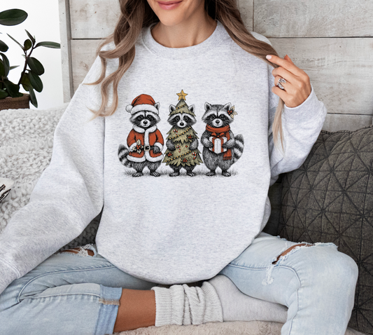 Midnight Mischief Holiday Crewneck Sweatshirt