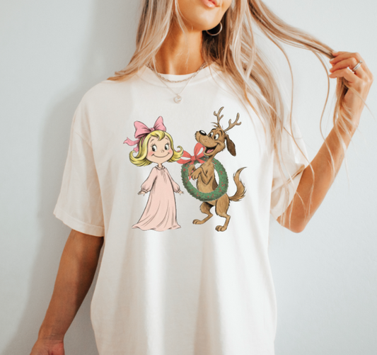 Cindy & Max Retro Merry Mood Short Sleeve