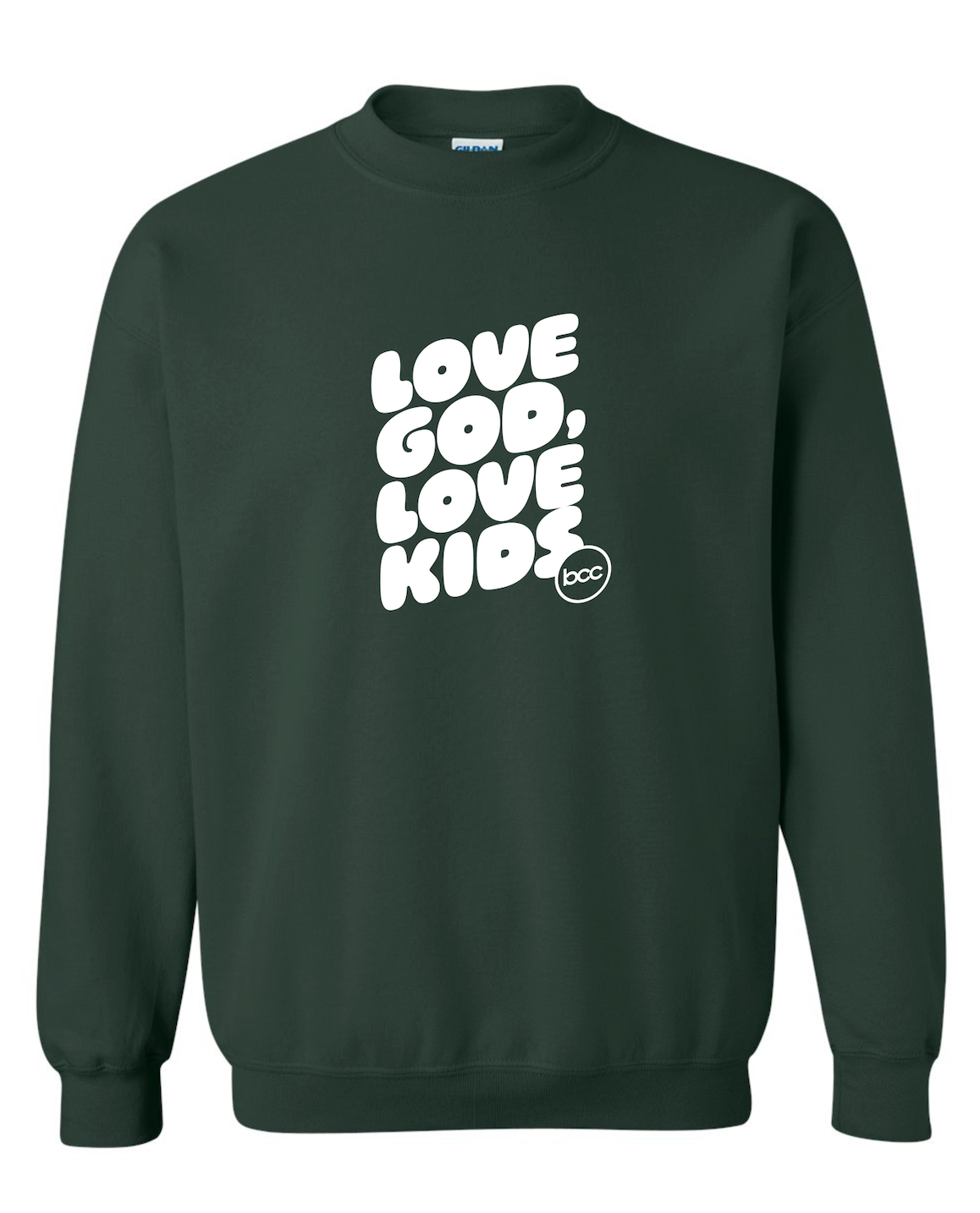 Love God, Love Kids BCC Kids Crewneck Sweatshirt