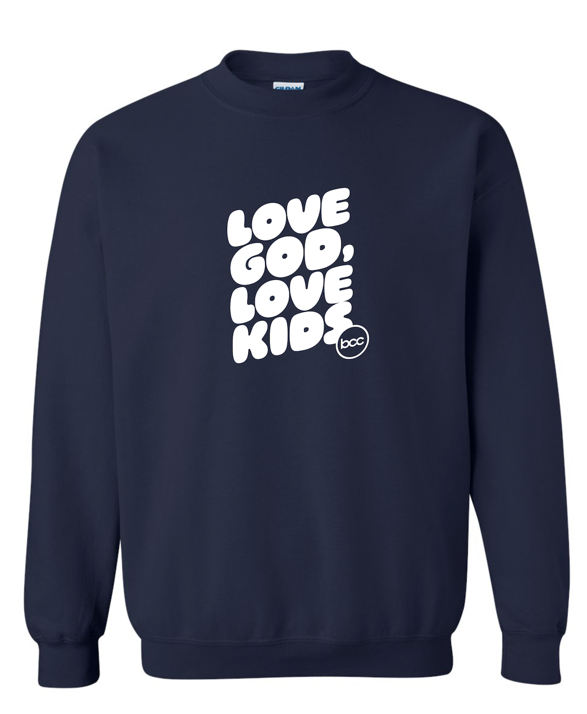 Love God, Love Kids BCC Kids Crewneck Sweatshirt