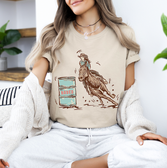 Barrel Racer Comfort Colors Tee