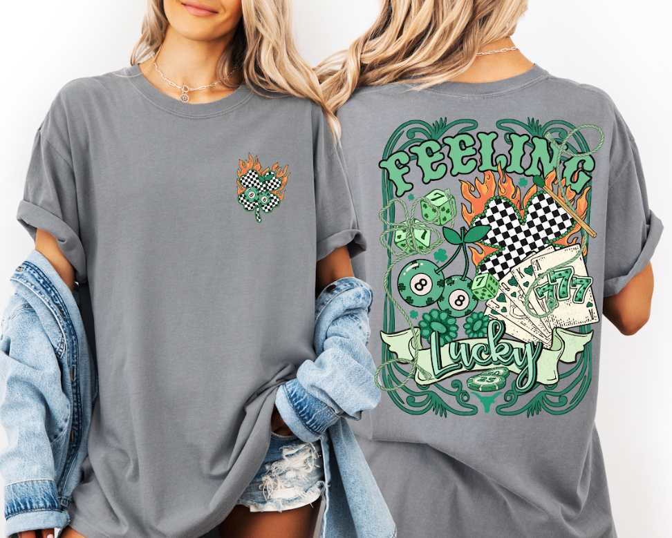 Feeling Lucky Comfort Colors Tee