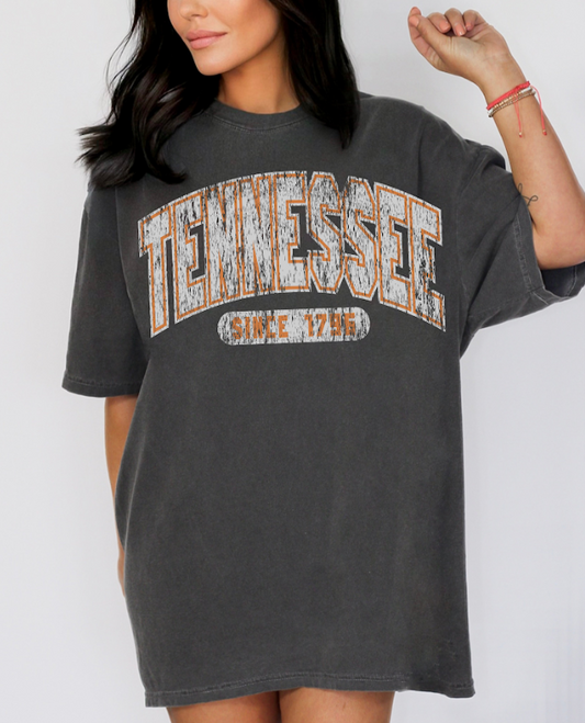 Tennessee Since 1796 Vintage Comfort Colors Tee