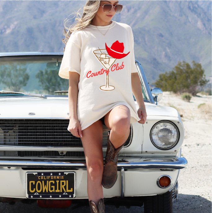 Country Club Comfort Colors Tee