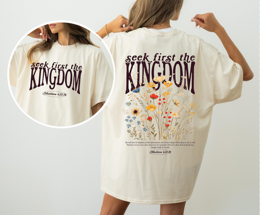 Seek Kingdom Comfort Colors Tee