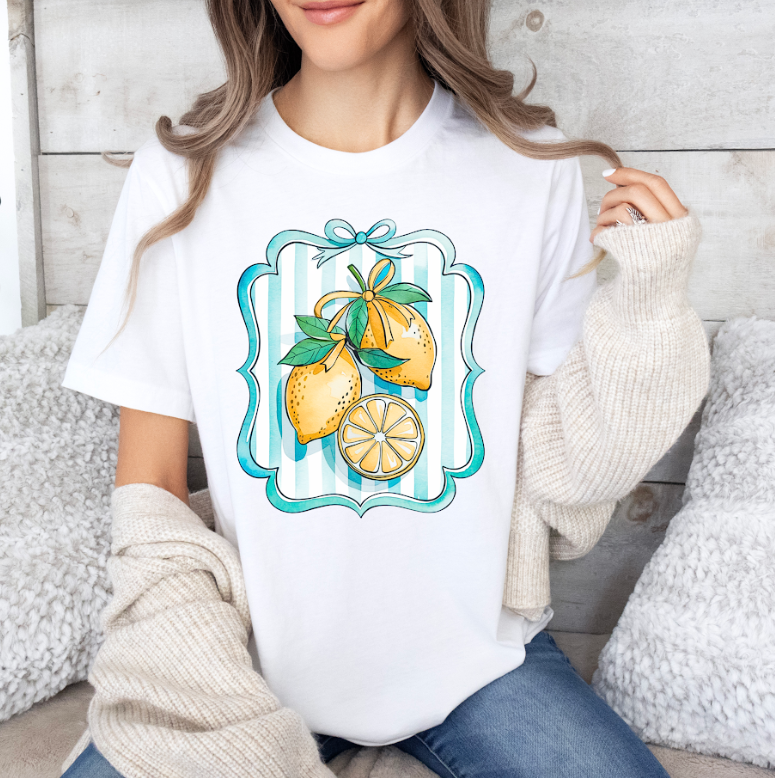 Simply Lemon Comfort Colors Tee