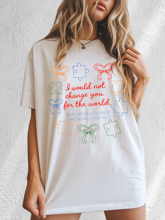 Change the World — Vintage White